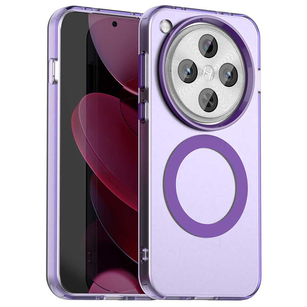 For Oppo Find X8 Pro 5G Case Compatible with MagSafe PC+TPU+PET Anti-Drop Phone Cover