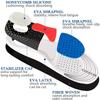 Orthopedic Memory Foam Insoles for Men and Women Gel Cushion Silicone Arch Support Soft Running Shoe Inserts for Sport Pads
