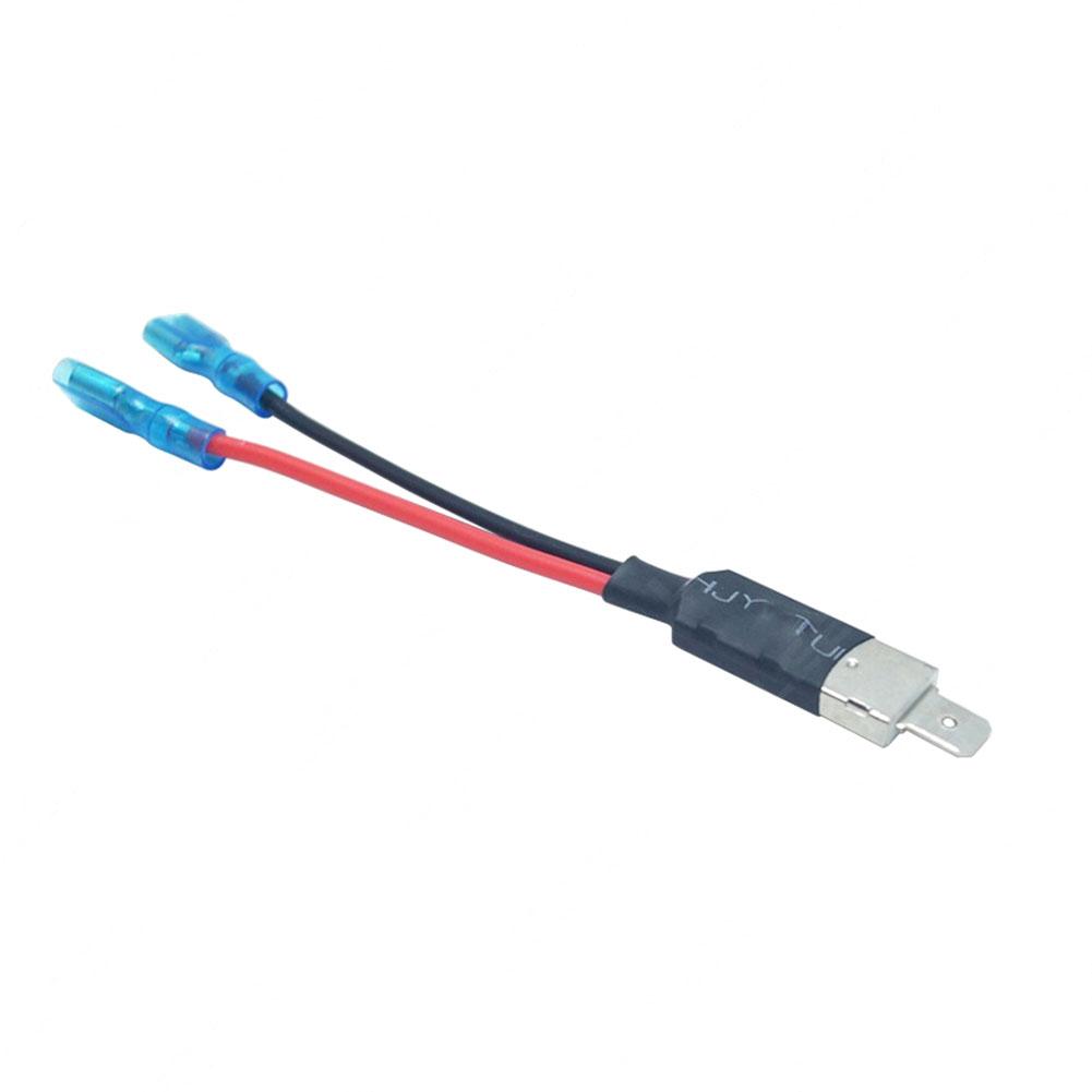 H1 LED/HID/Halogen Adapter Cable H1 Lamp Socket Plug With Cable Conversion Wiring Connector Cable Holder Adapter
