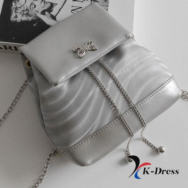 Kelebek Zincir Mini Sırt Çantası (2 renk)