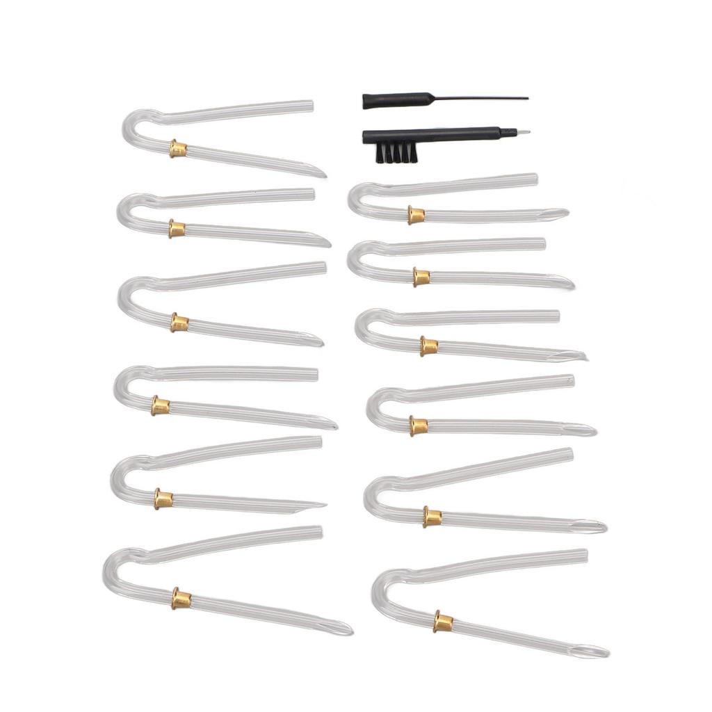 Hearing Amplifier BTE Tube Cleaning Brush Professional Preformed Hearing Amplifier Tube with Metal Lock