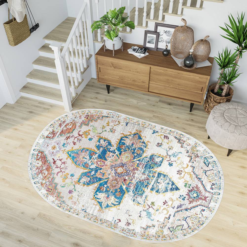 

Mosimoso Home RC1920 Ковер с принтом на подошве в горошек 100x150 cm