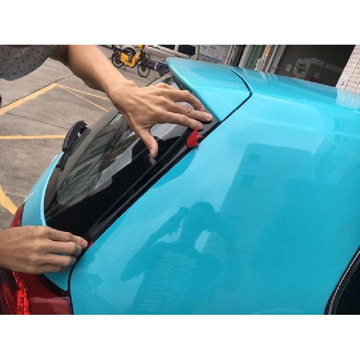 ABS Glossy Black TrunkSpoiler Side Wing Flap For VW GOLF 7 VII MK7 TSI TDI 14-18