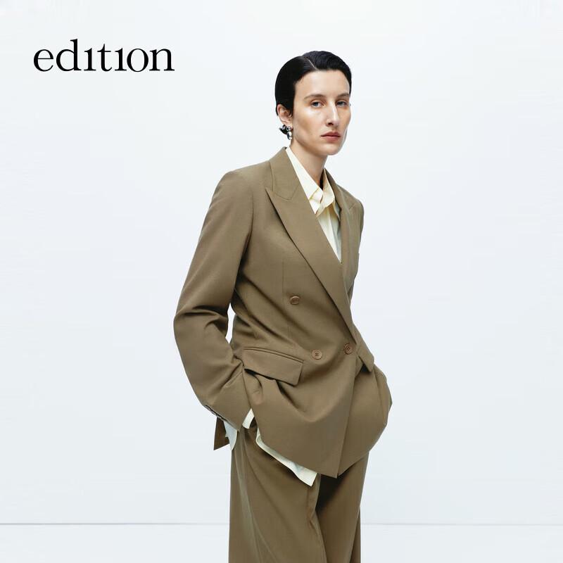 Edition Women's 2024 Winter Fine Wool Slim Fit Blazer