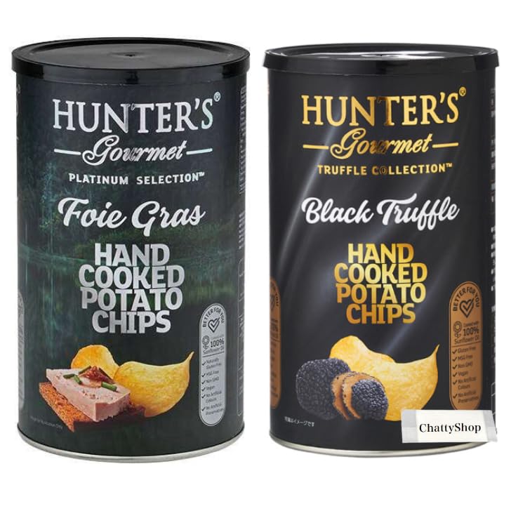 

Картофельные чипсы Gras Black Truffle Foie Gras BIG150g Big Can Original Towel Included of [Foie Truffle] Hunter s & HUNTER S (Набор 2)