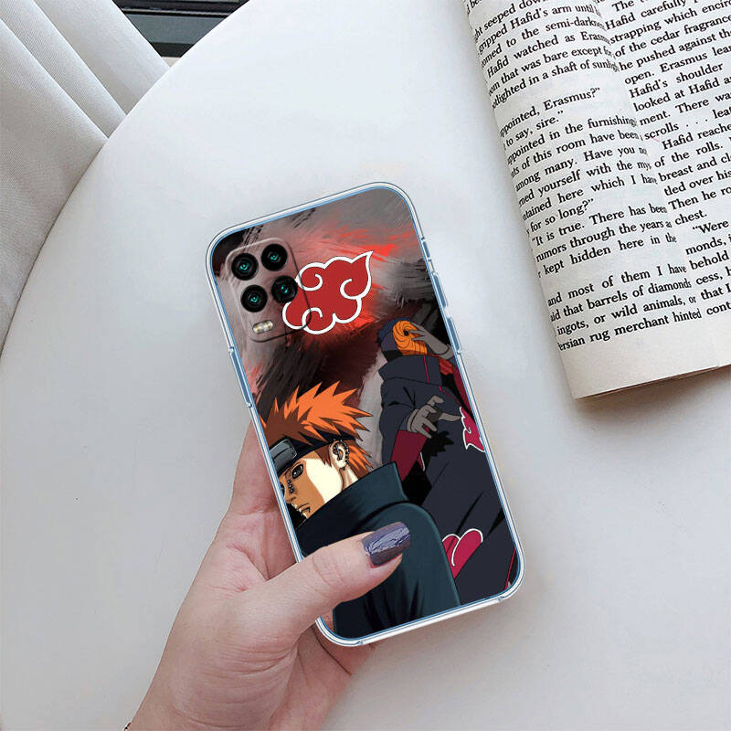 MH96 Naruto Akatsuki Case for Motorola E7 G6 G7 G8 G9 Plus Power Play G10 G20 G04 E30 E40 E22 E20 E13 E15 G22 G23 G05 G75 G35 G55