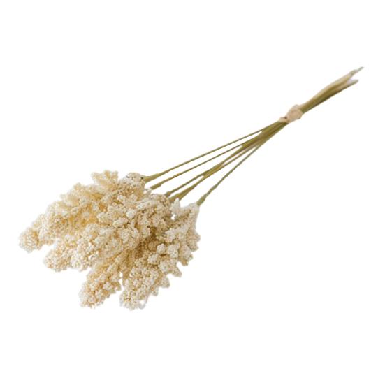 1 Ramo Lavanda Falsa No se Desvanece Conservación Fresca Flor de Seda Artificial para el Hogar Flores Artificiales para el Hogar