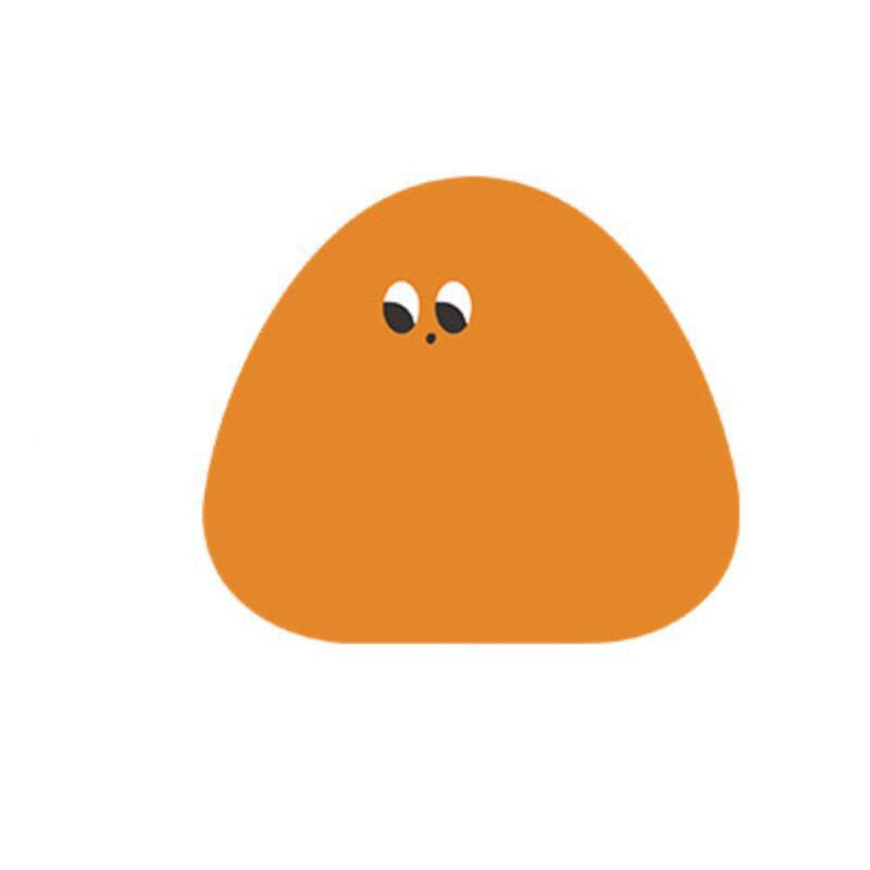 1 Piece Cartoon Adhesive Cute Kawaii Plant Notes Notepad Memo Pad Office School Supplies Stationery Sticker