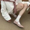 French inner retro Mary Jane single shoes women's shoes 2025 new spring Korean version temperament black commuter shoes