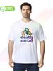100% Cotton Round Neck Heavy Weight Men's T-shirt Death Metal Riding Over The Rainbow Unicorn Light Color S-xxxl Tops Tees