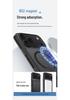 Corrugated Non-Slip Magnetic Case: Semi-Transparent Frosted Protective Cover for iPhone 17, iPhone 16.