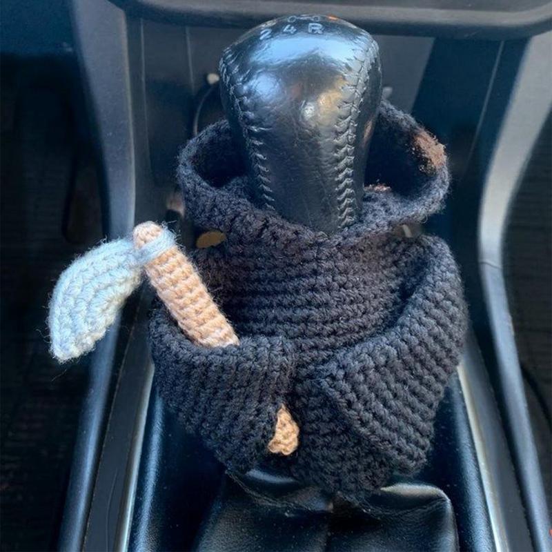 

Gear Shifter Hoodie Shift Knob Cover Non-slip Gear Shifter Hoodie Cover Protector Interior Decorations For Car Accessories CHINA