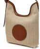Athe Vanessabruno [Ecole] Brown Beige Ecole Raffia Shoulder Bag Aaba6E821W2