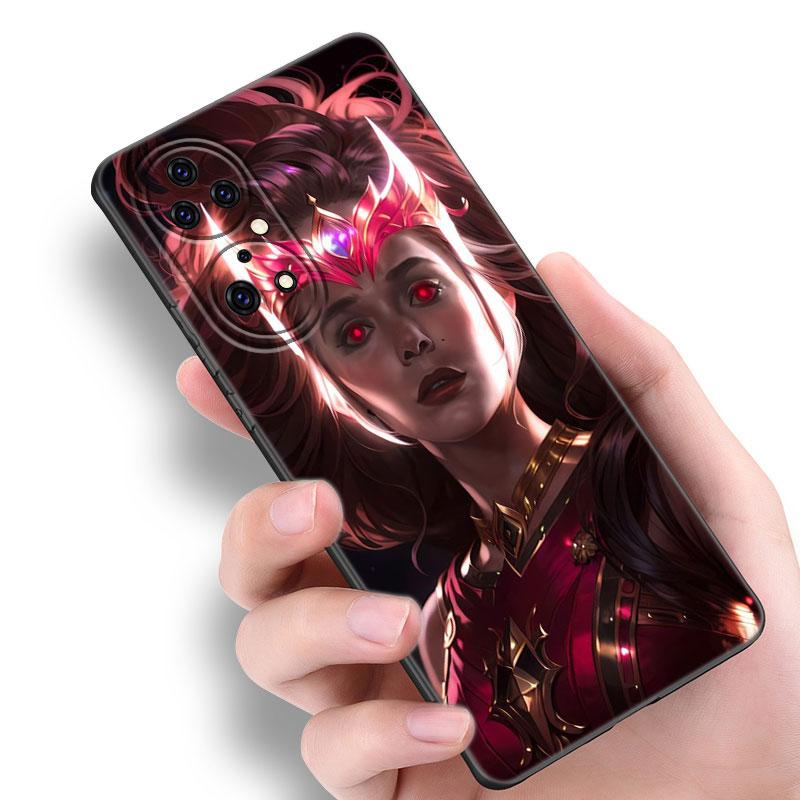 Scarlet Witch Phone Case For Huawei Pura 70 Ultra P20 P30 P40 Lite P60 Art P50 Pro P50E P Smart 2018 2019 2020 2021