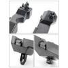1 Pair Front Left Right Bumper Support Bracket Holder Guide for Lexus RX330 RX350 RX400 2004 2005 2006 52145-48010 52146-48010