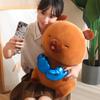 Nowa pluszowa zabawka Capybara, słodka gwiazda Internetu, kapibara Jun, słodka lalka, świnka morska, lalka, chłopcy, dziewczęta, anime