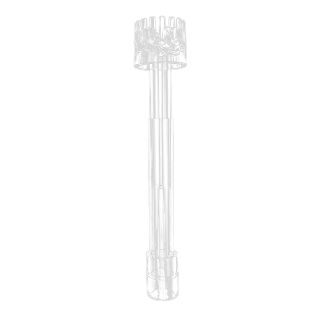 Plastic Aquariums Skimmer Clear Pipe Spin Surface Inflows Outflows Filter for Fish Tank Aquariums Cleaning Accessories