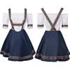 Damen Freizeit Bierkleid Kurzarm Drop Shoulder Kleid Bayerische Damenbekleidung