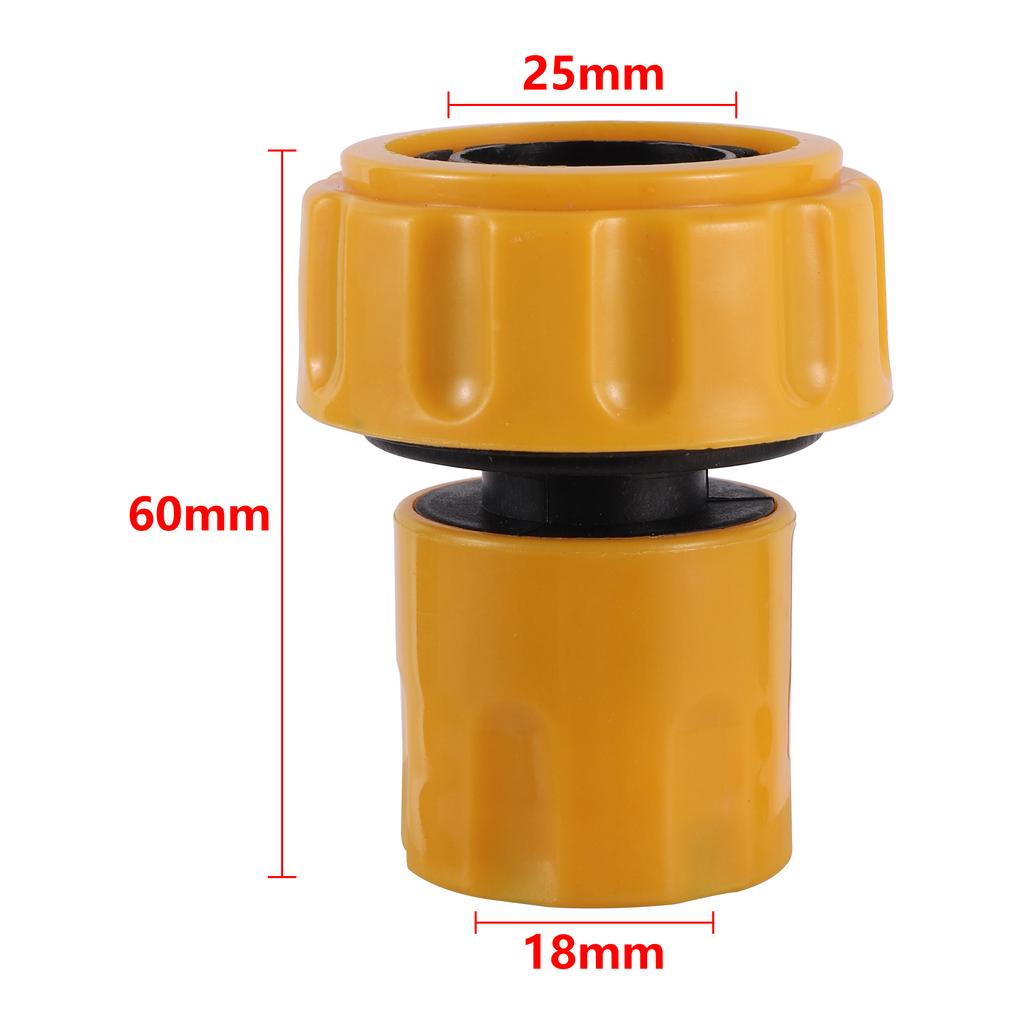 Garden Hose Quick Connector 1/2 3/4 1 Inch Pipe Coupler Stop Water Connector Repair Joint Drip Irrigation System 32/20/16mm Hose