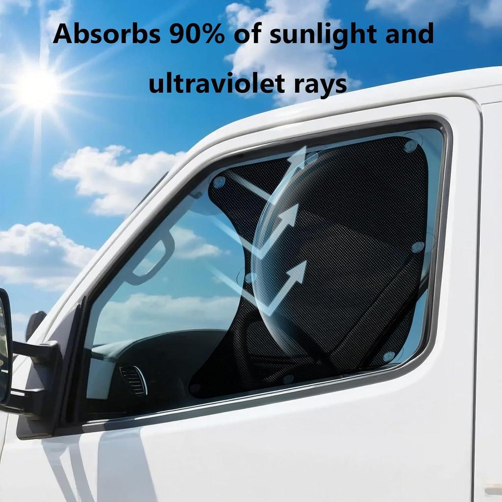 Truck Driver Caravan Sun Shade: Glare & UV Protection