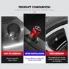 For Lexus 4Pcs Car Wheel Tire Valve Cap Protection Cover Auto Accessories CT ES GS NX IS250 RX350 IS200 LX570 UX250h CT200h AFT1