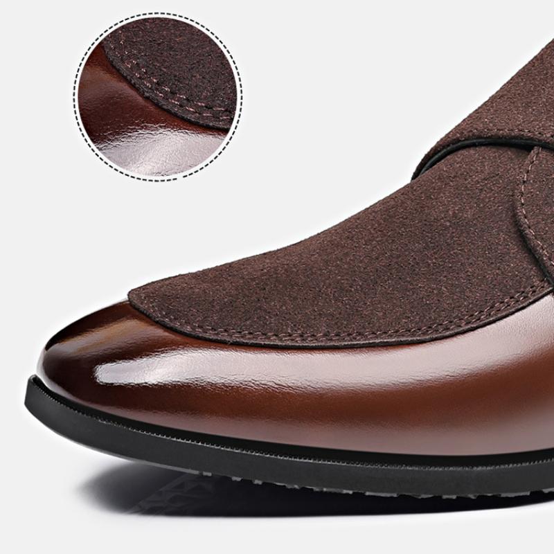 Fashion Luxury Dress Shoes for Men designer Business Men Oxford Shoes British Style Pointed Wedding Formal Shoes New Men Fashion Loafers
