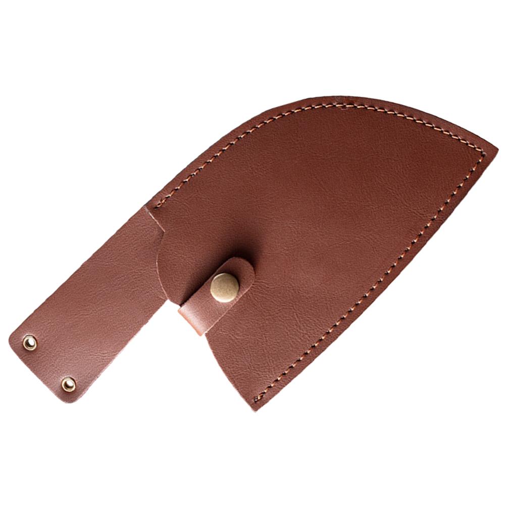 Kitchen Knife Cowhide Cooking Guard Knives for Safe Cover Chefs Scabbard Reusable Case Home
