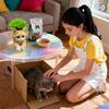 Cartoon Flower Pot Cute Cat Succulents Plant Pots Vase Animal Resin Pots Planter For Indoor Plants Flower Pot Cat Plant Pot