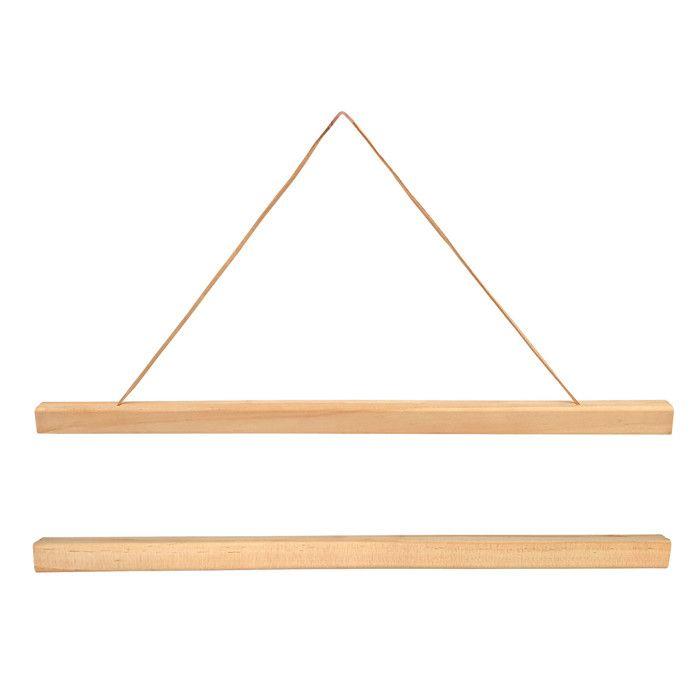 Magnetischer Plakatständer aus Naturholz 41 cm