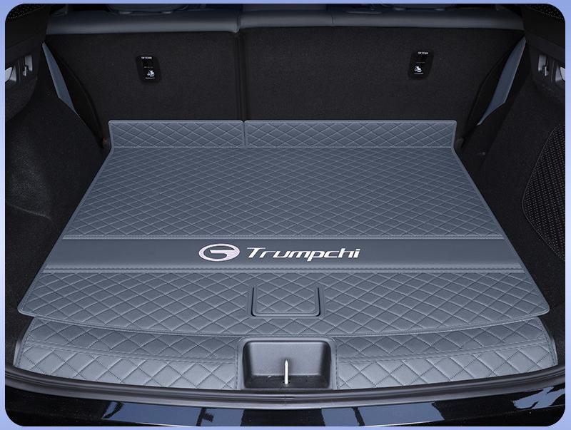 For Trumpchi GAC S7 2025 2026 Car Styling Fully Enclosed Trunk Pad Leather Trunk Mat Backrest Pad Auto Modification Accessories
