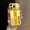 D-DHL-L Logo Protective Back Decal Skin Wrap Sticker for iPhone 17 Pro 17 Pro Max