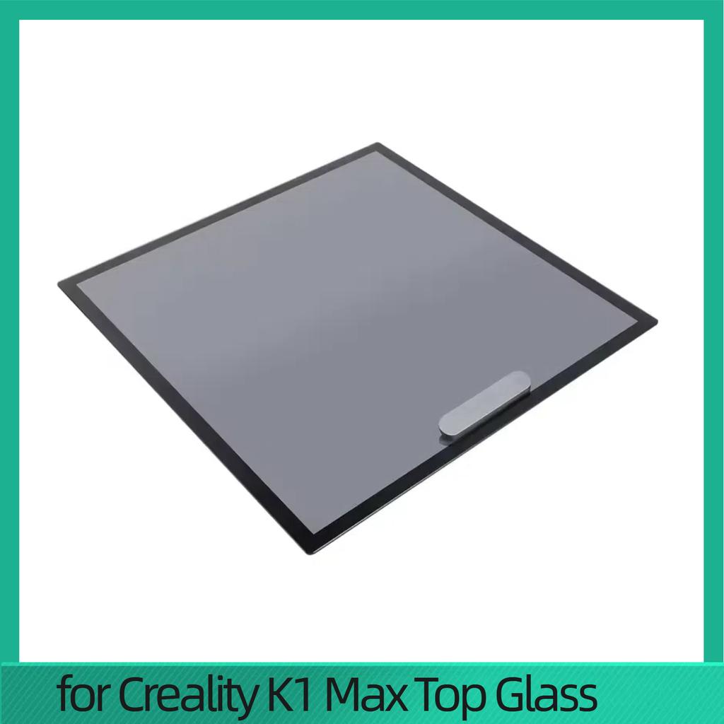 For Creality K1 / K2 Plus / K1 Max / K1C Front Door Glass Kit Creality Original 302×372×3mm Glass K2 Plus Top Glass Kit