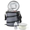 Picnic Food Storage Insulated Bag, Large Capacity, Foldable, Waterproof, Insulated Bag