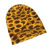 ZLIENSZUS Adult Beanie Hat with Yellow Print - Urban Style Layering Suitable for Coffee Walks, Creative Spaces, Layered Outfits, Floral for &, Fashion