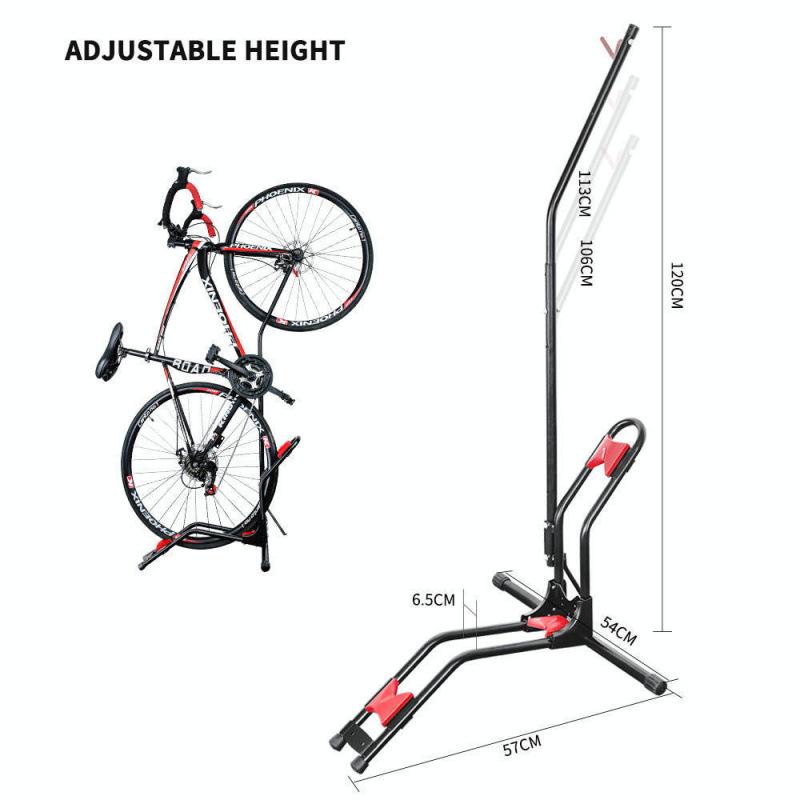 Cross-Border L-Shaped Vertical Bike Rack & Repair Stand for Mountain/Road Bikes
