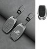 Funda para Llave de Coche para Saic Maxus T60 Aleación de Zinc Cuero Llavero Inteligente Remoto Carcasa Protectora Automática Piel para Llavero Accesorios