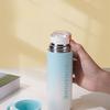 500ml 3-in-1 Multi-Use 316 Stainless Steel Insulated Bottle, Leakproof Vacuum Flask with Lid Cup & Strap