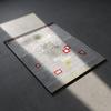 Airport Apron Display Board Finely Crafted Model Taxiway Base Realistic Asphalt
