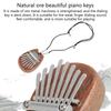 Portable 8 Keys Mini Kalimba Piano with Lanyard Wood Finger Piano Thumb Piano Musical Instrument Gift for Kids and Adult