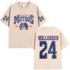 Heated Rivalry Shane Hollander 24 Montreal Metros T-Shirt Herren Damen Kleidung Lässig Polyester Übergroß Kurze Ärmel T-Shirts Oberteile