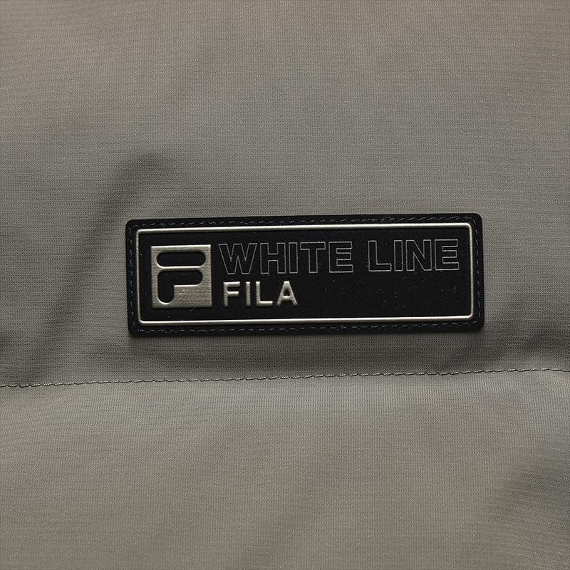 Fila White Simple Casual Versatile Hooded Warm Waterproof Comfortable Down Jacket Men Jacket F61M543904ABN