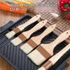 Wood Handle Pure Wool Pastry Brush -5PCS Food Grade Oil Brushes for Baking, Grilling, and Cooking
