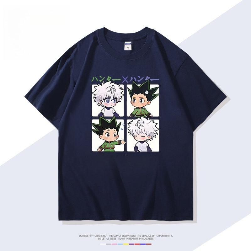 Hunter X Hunter Anime Killua Printed Tshirt Unisexs and Womens Tshirt Unisexs Top Sports Tshirt Unisexs Tshirt Summer Tee 2026