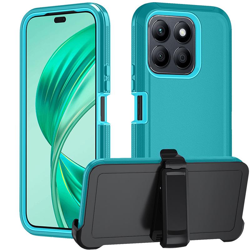 Honor X8B/X8A 4G 3-in-1 Drop-Proof Protective Phone Case