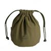 Outdoor Tableware Sundries Bags Portable Canvas Small Objects Organizers Ultralight Waterproof for Travel Hiking