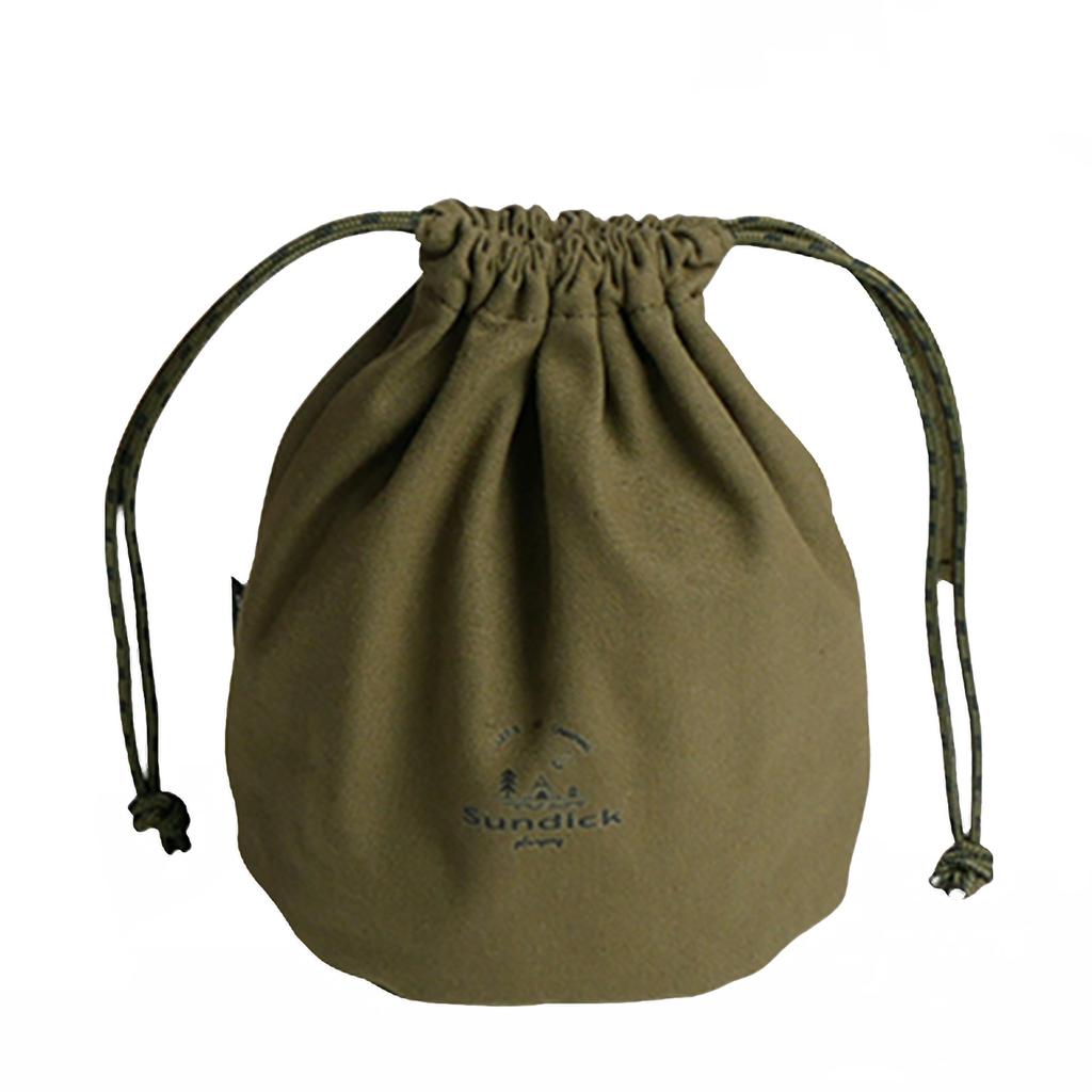 Outdoor Tableware Sundries Bags Portable Canvas Small Objects Organizers Ultralight Waterproof for Travel Hiking