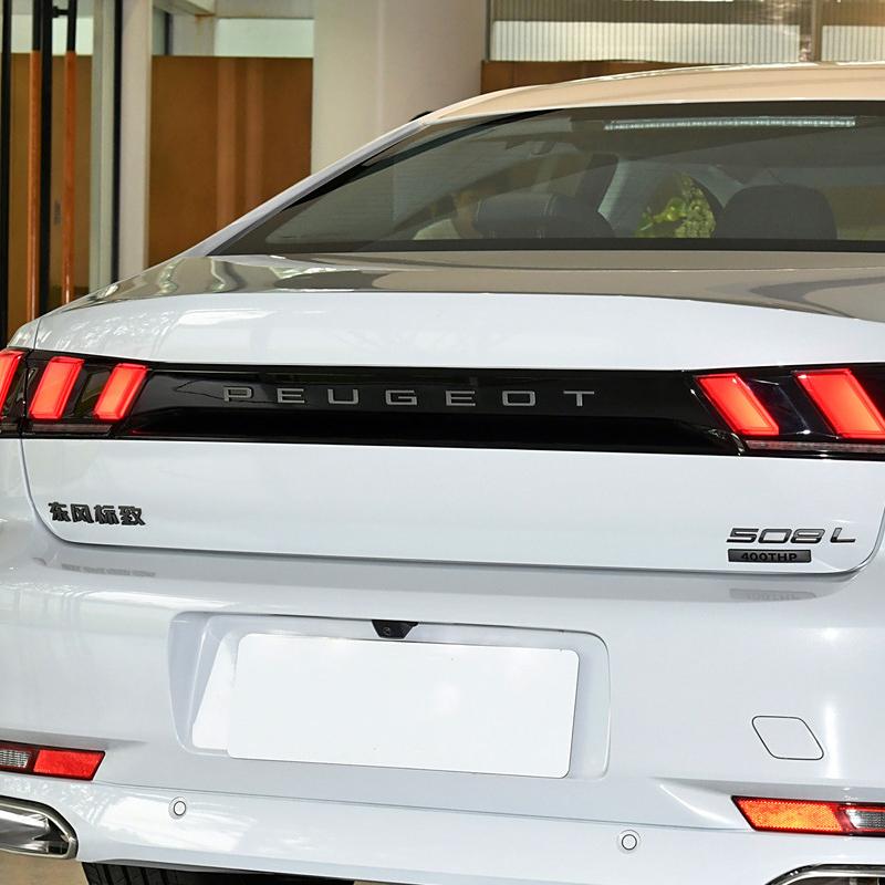Tgujh8 ABS Letra Coche Trasero Maletero Emblema Pegatina Etiqueta para Peugeot 508 408X 3008 308 2008 408 4008 GT 5008 307 206 207 301 Decoración