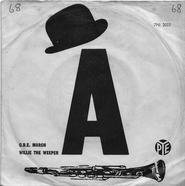 

7inch Record ACKER BILK HIS PARAMOUNT JAZZ BAN C.R.E. March Wings 7NJ2033 Pye Records 1958 UK Jazz Used