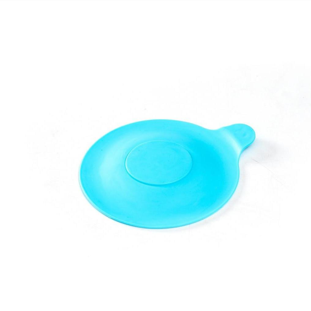 Square Silicone Bathroom Drain Cover, Anti-Clogging Hair Filter