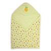 LuvLap Cotton Hooded Wrapper Baby Towel Soft Yellow Pineapple Print Big Size Light Travel Wrap For Newborns 0-12 Months